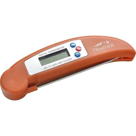TRAEGER Thermometer, 58 to 572 deg F, LCD Digital Display BAC414